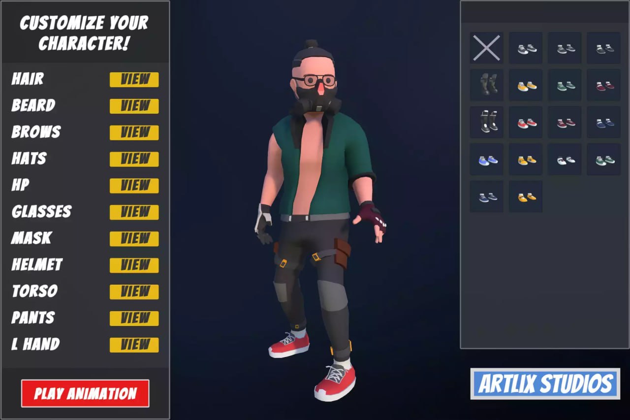 Customizable 3D Characters Complete Bundle📱 - изображение 3